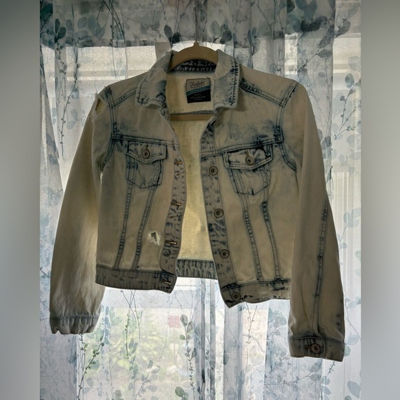 Zara‎ Denim Premium Wash Jacket Coat - Picture 1 of 2